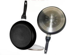 Sonex Induction Classic Fry Pan with Glass Lid – Non-Stick