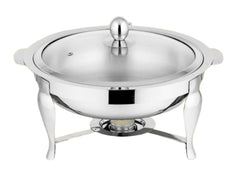 Alpha Stainless Steel Round Serving Dish
