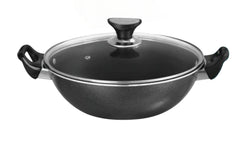 Sonex Everyday Non-Stick Cooking Wok with Glass Lid