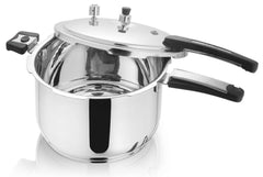 Alpha Stainless Steel Pressure Cooker – Double Bottom
