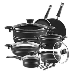 Domestic Super 18-Piece Teflon Coated Non-Stick Gift Set