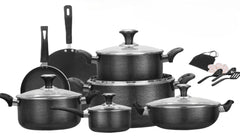 Sonex Crown Non-Stick Cookware Gift Pack 21 Pcs