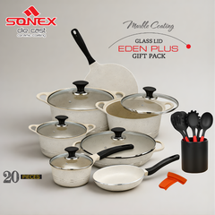 SONEX Eden Plus 20-Piece Gift Pack White Colour –Die-Cast