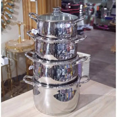 Sonex Elegant 1–4 Stainless Steel Cookware Collection