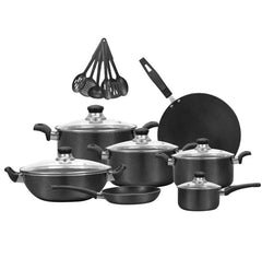 Sonex Titan Non-Stick Cookware Gift Pack 18 Pcs