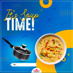 Sonex Royal Non-Stick Sauce Pan with Glass Lid