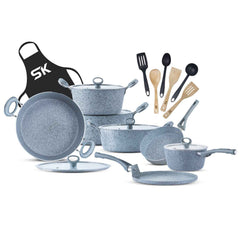 SK Signature PLUS 20-Piece Gift Set | Non-Stick Gray