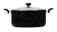 Sonex Induction Galaxy 28 cm Non-Stick Casserole with Glass Lid