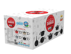 Domestic Jumbo 22-Piece Non-Stick Gift Set Black