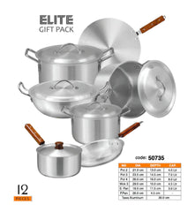 Sonex Elite Gift Set – Metal Finish 12‑Pcs