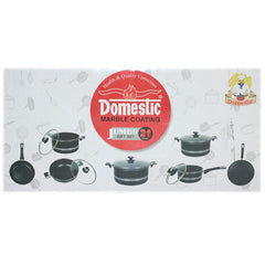 Domestic Jumbo 22-Piece Non-Stick Gift Set Black