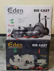 SONEX Eden Plus 20-Piece Gift Pack Black Colour-Die-Cast