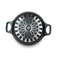 RK Cresta 17 Pcs Die-Cast Cookware Gift Pack Black