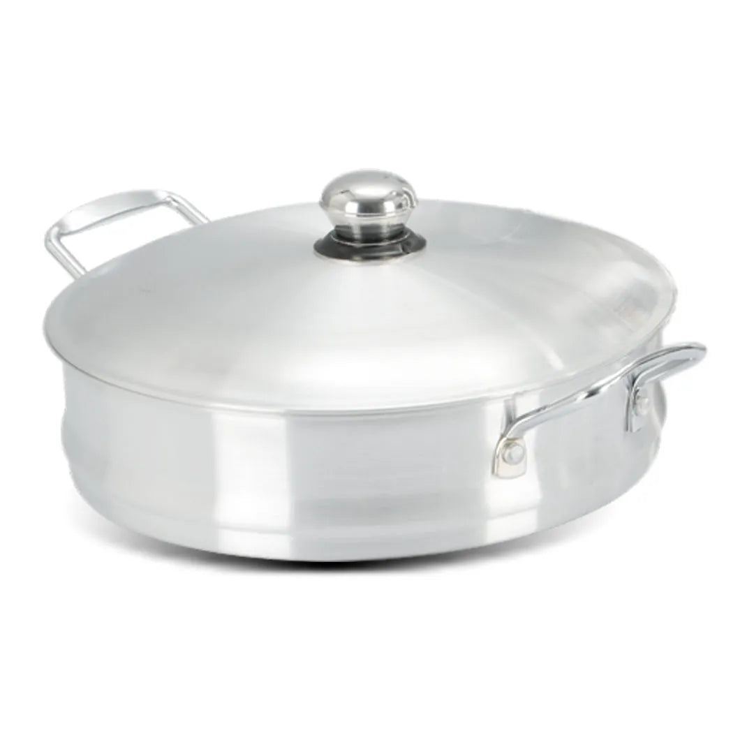 5 Layers Grace Casserole Steamer Set – 30 cm | Stainless Steel Multi-Tier Food Steamer - Kingbazar.pk