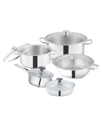 Sonex Mega Super 12-Pc Stainless Steel Cookware Gift Pack