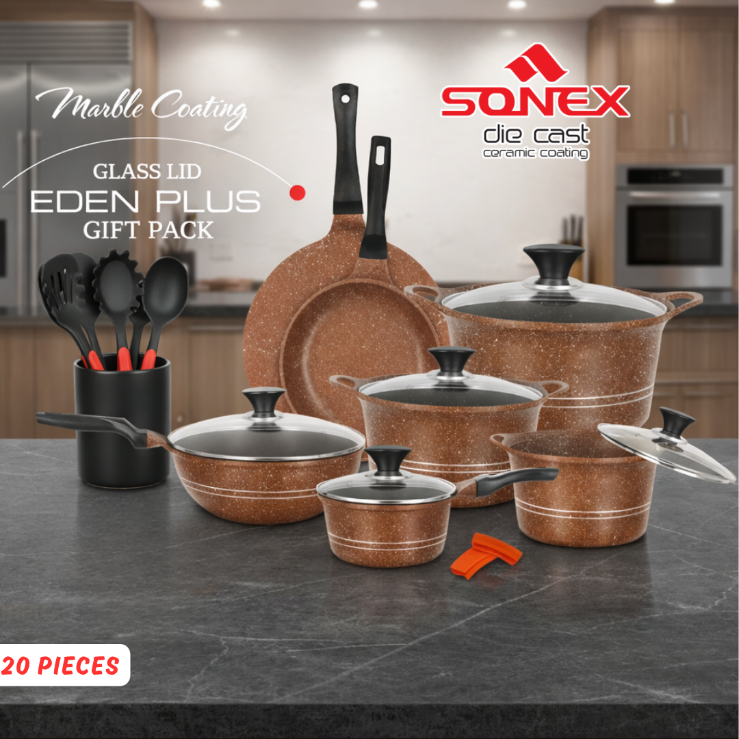 SONEX Eden Plus 20-Piece Gift Pack Brown Colour