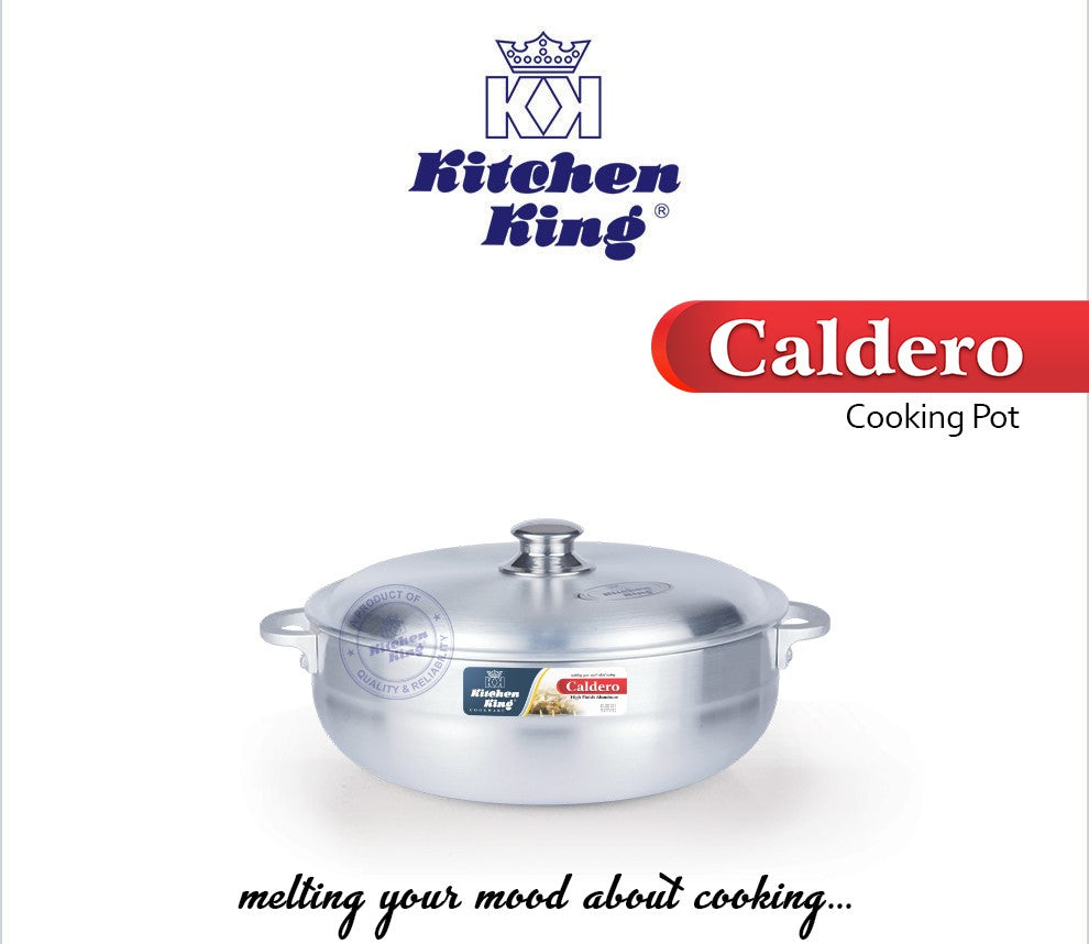 Kitchen King Metal Finish Caldero Pots