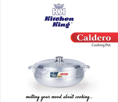 Kitchen King Metal Finish Caldero Pots