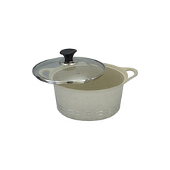 Sonex Eden Die-Cast Casserole – Marble Coated White