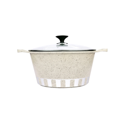 RK Cresta 17 Pcs Die-Cast Cookware Gift Pack White