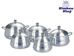 Kitchen King Metal Finish Belly Set (Julia)