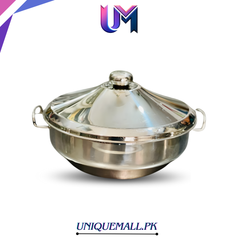 Alpha Stainless Steel Hot Pot – Premium Royal Steel Lid