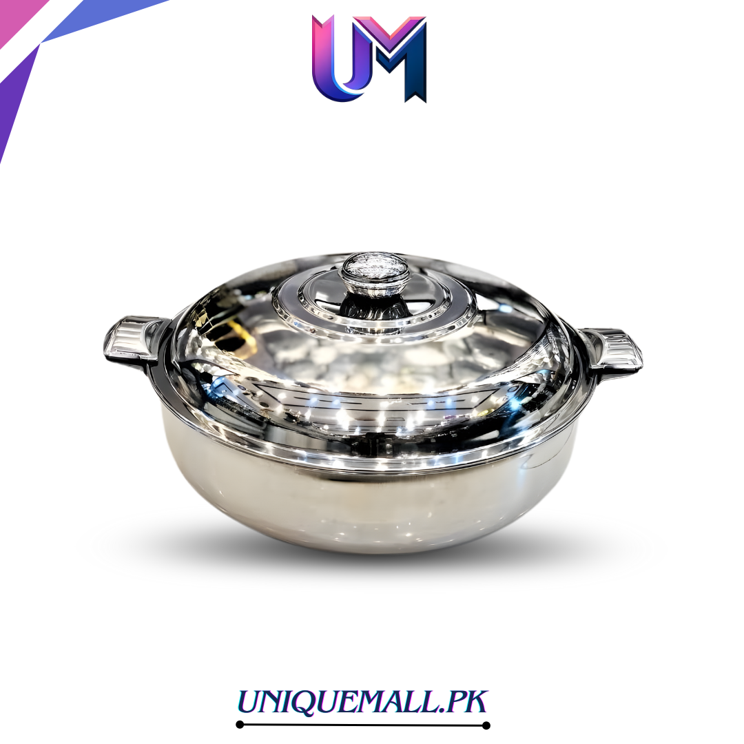 Alpha Stainless Steel Hot Pot – Rex Steel Lid with Lock