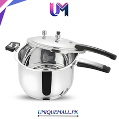 Alpha Stainless Steel Pressure Cooker – Double Bottom
