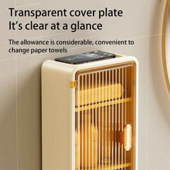 Bathroom Suction Storage Box – Wall Mounted Organizer