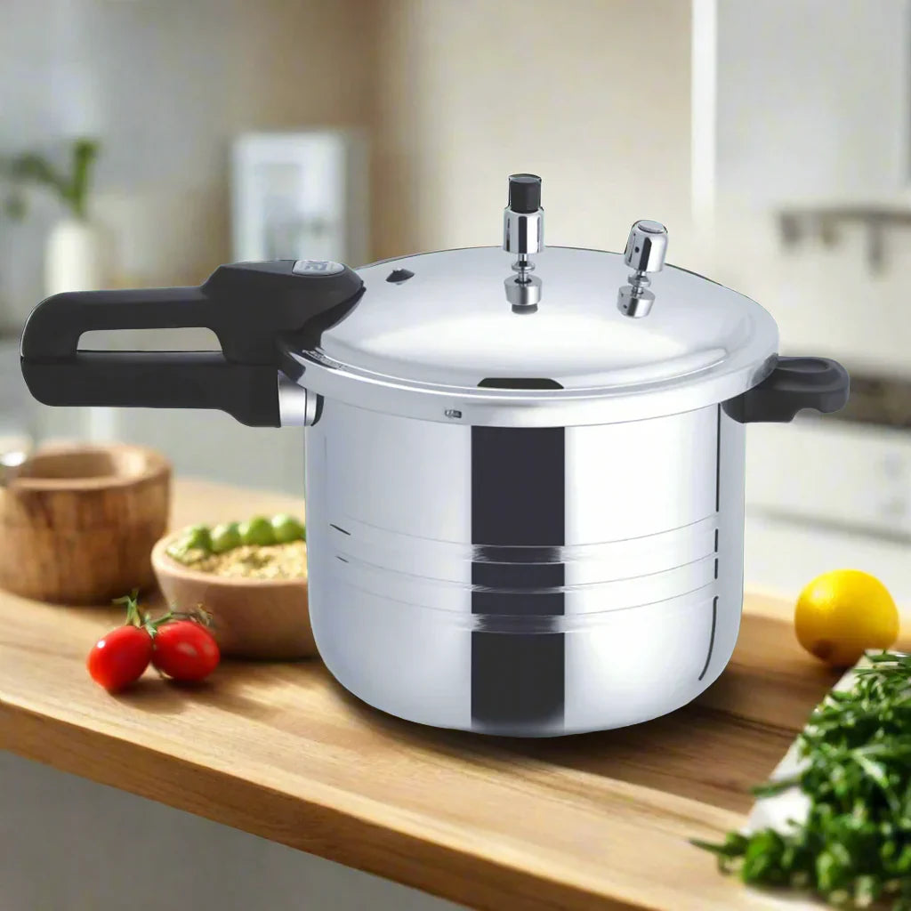 Sapphire Mirror Polish Pressure Cooker sk - Kingbazar.pk