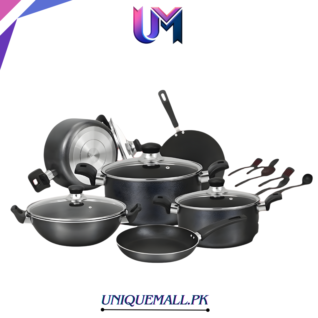 Sonex Blossom Non-Stick Cookware Gift Set 16 Pcs