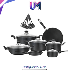 Sonex Titan Non-Stick Cookware Gift Pack 18 Pcs
