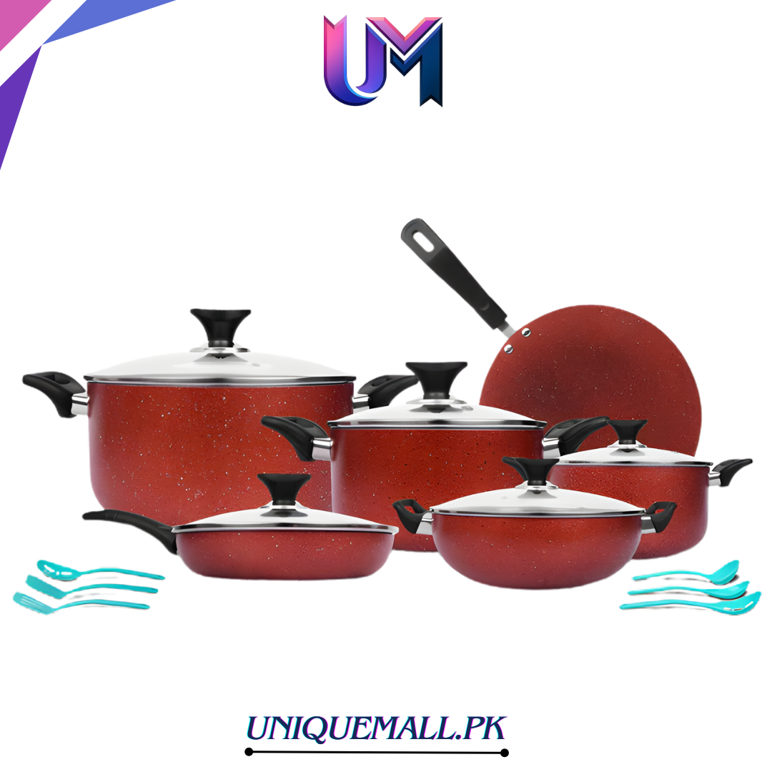 Sonex Nova Non-Stick Cookware Gift Set 17 Pcs