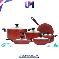 Sonex Nova Non-Stick Cookware Gift Set 17 Pcs