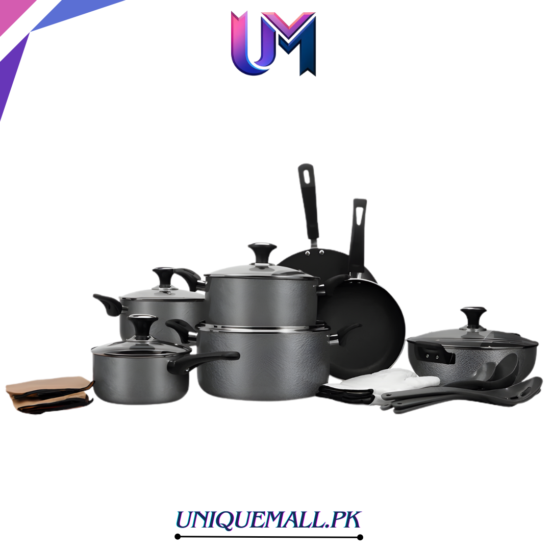 Sonex Crown Non-Stick Cookware Gift Pack 21 Pcs