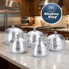 Kitchen King Metal Finish Belly Set (Julia)