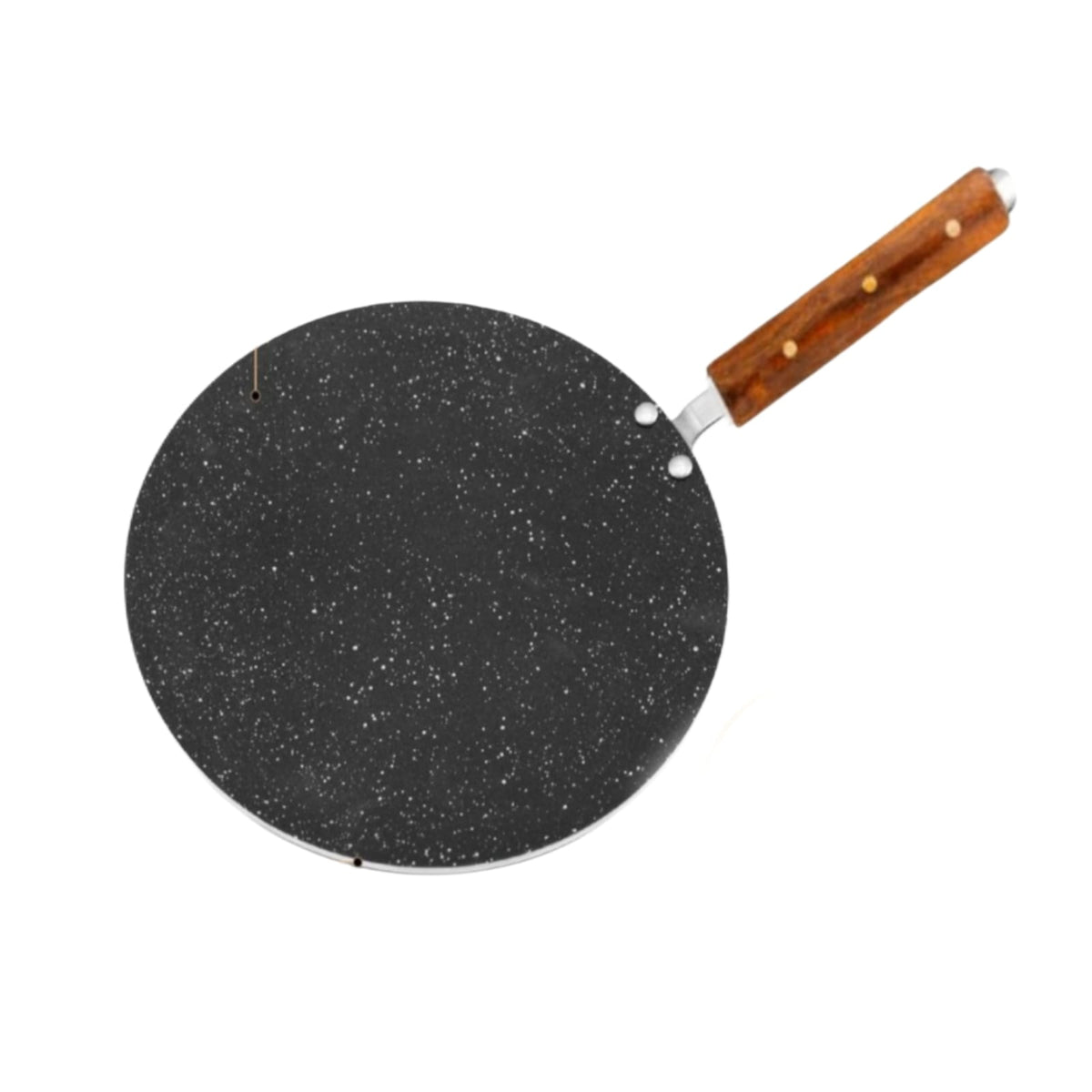 SKY Non-Stick Marble Tawa with Wooden Handle