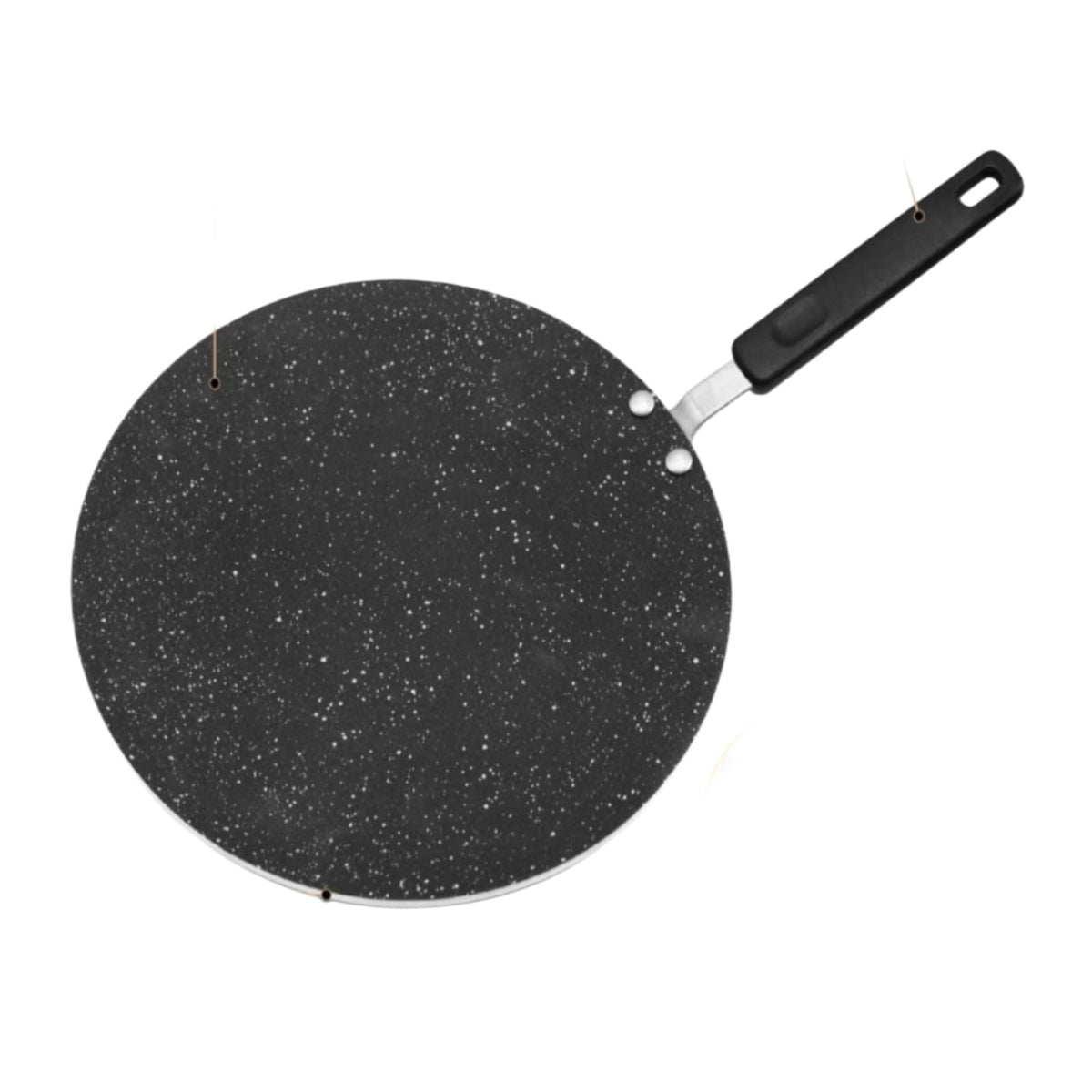 Premium Non-Stick Marble Coated Tawa with 3D Beclite Handle