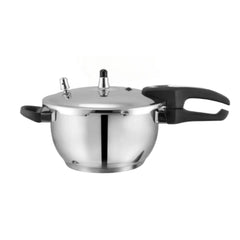 Sonex Stainless Steel Wok/Karahi Cooker with Glass Lid