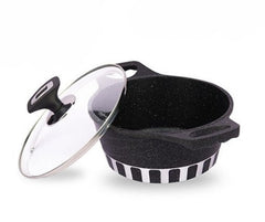 RK Cresta 17 Pcs Die-Cast Cookware Gift Pack Black