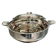 Alpha Stainless Steel Hot Pot – Rex Steel Lid with Lock