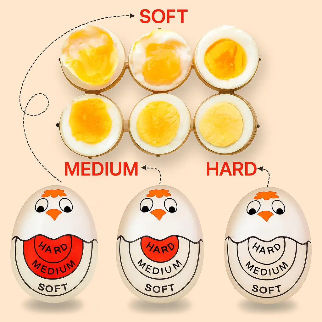 Color Changing Egg Boiled Timer