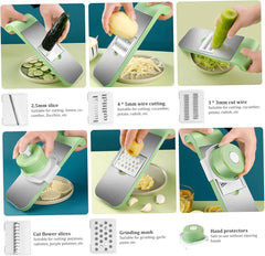 5-in-1 Stainless Steel Vegetable Cutter