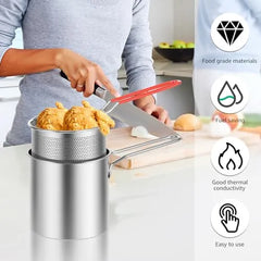 Stainless Steel Deep Frying Pot