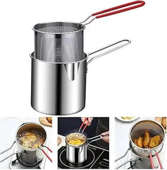 Stainless Steel Deep Frying Pot