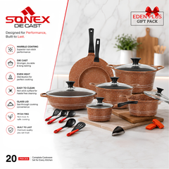 SONEX Eden Plus 20-Piece Gift Pack Brown Colour