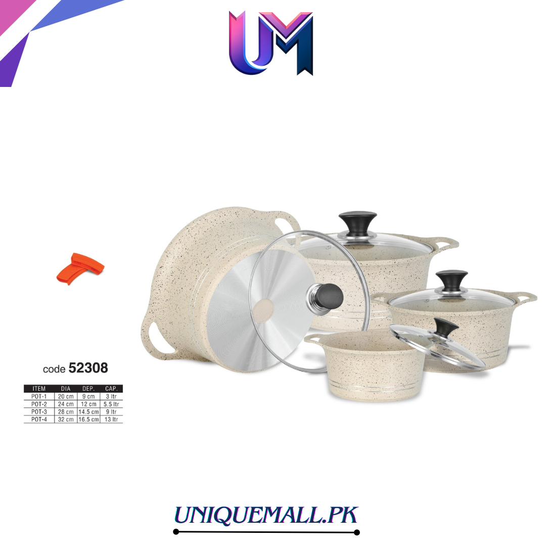 SONEX Eden King 10-Pcs Gift Pack – Die-Cast Marble Coating White