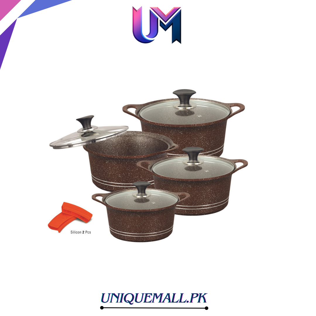 SONEX Eden King 10-Pcs Gift Pack – Die-Cast Marble Coating Brown