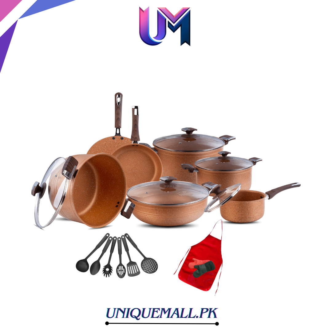Domestic Jumbo 22-Piece Non-Stick Gift Set Copper