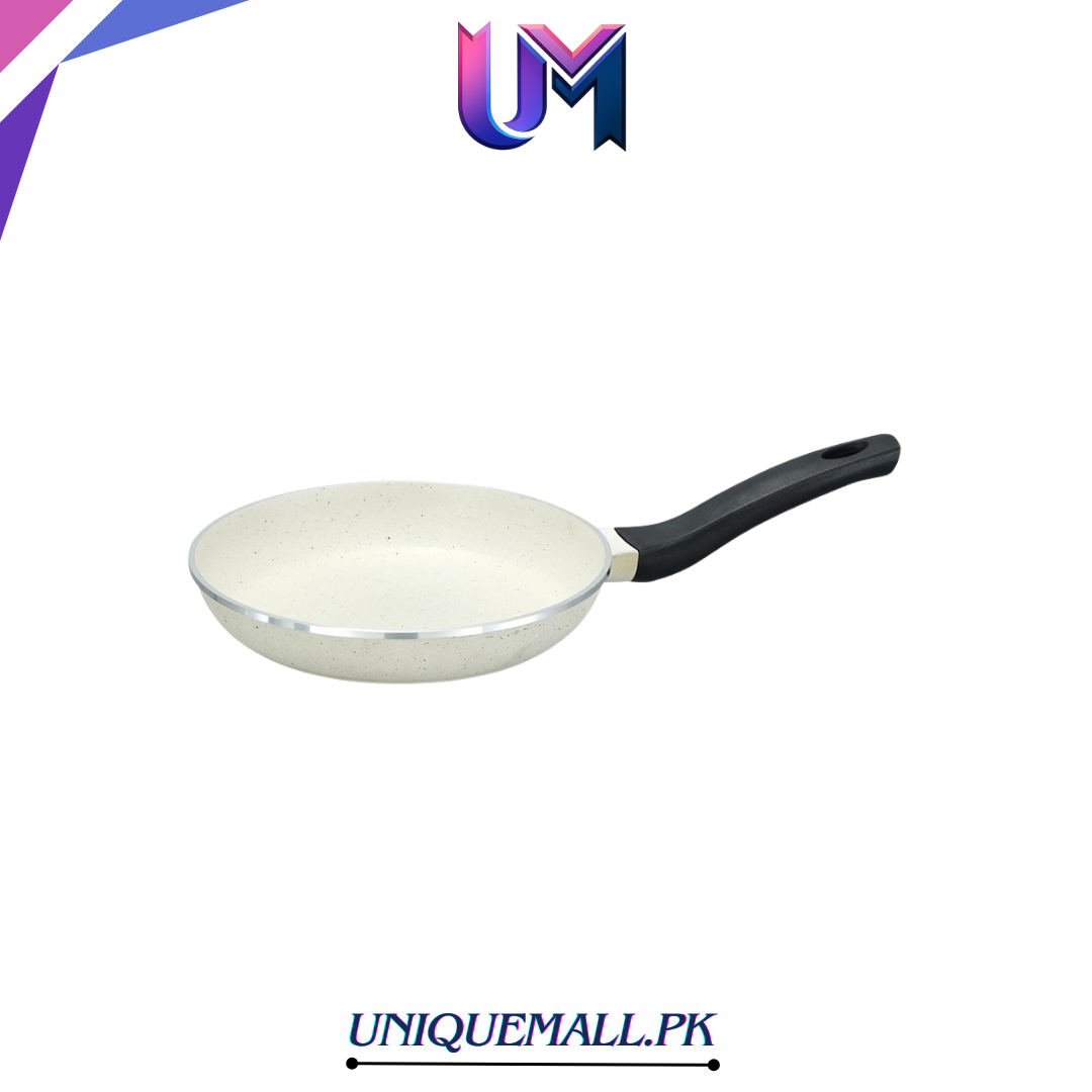 Sonex Eden Fry Pan – Ceramic Marble White